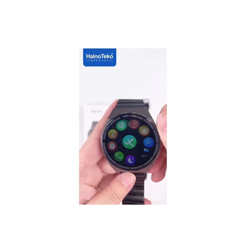 ساعت هوشمند Haino Teko C8 (اصلی)+گارانتی 18 ماهه✅ — تصویر ۵
