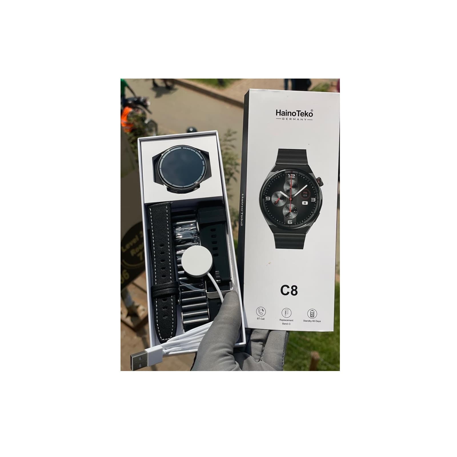 ساعت هوشمند Haino Teko C8 (اصلی)+گارانتی 18 ماهه✅ — تصویر ۳