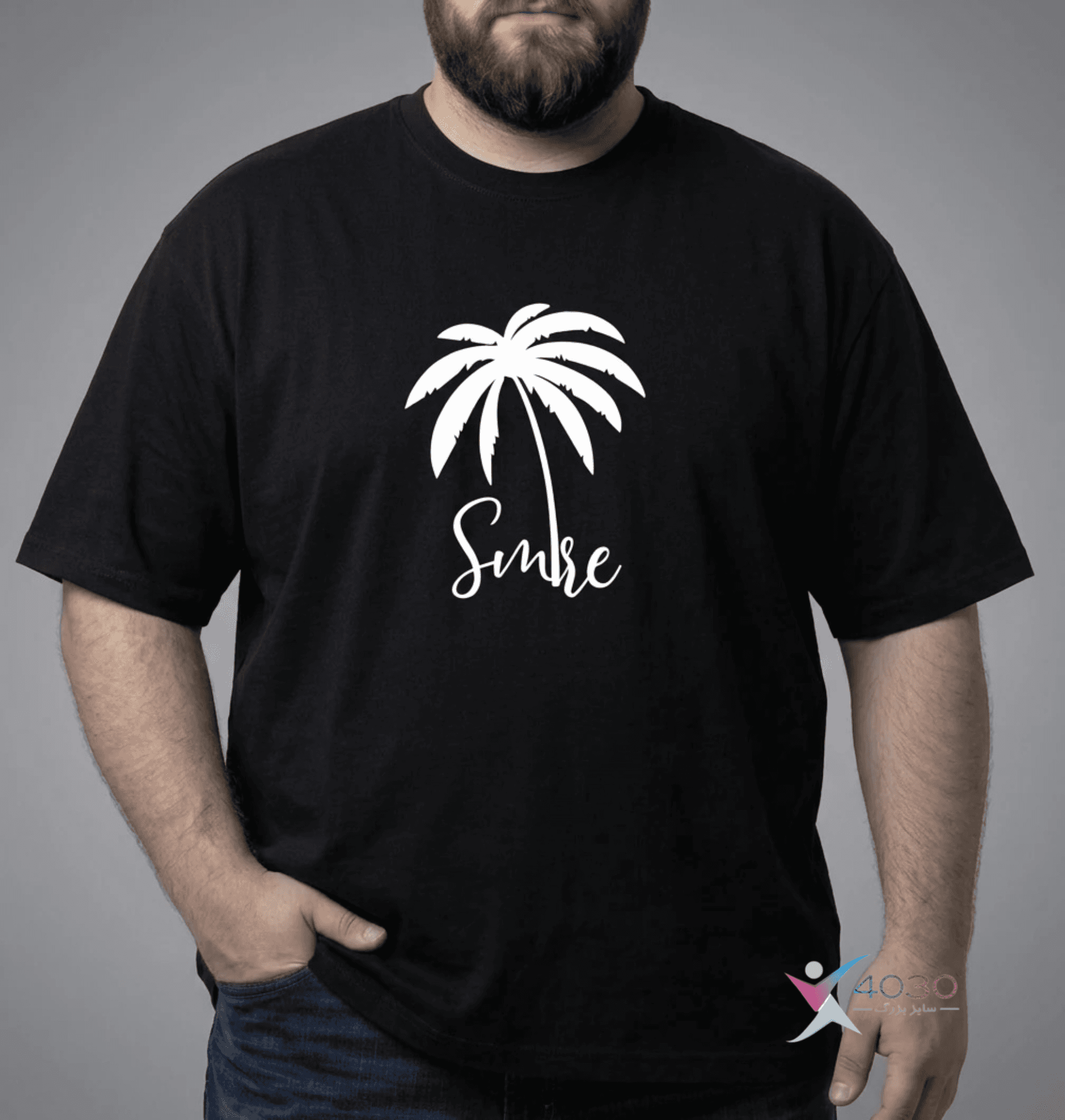 تیشرت PALM TREE سایز بزرگ مردانه ( 791 )