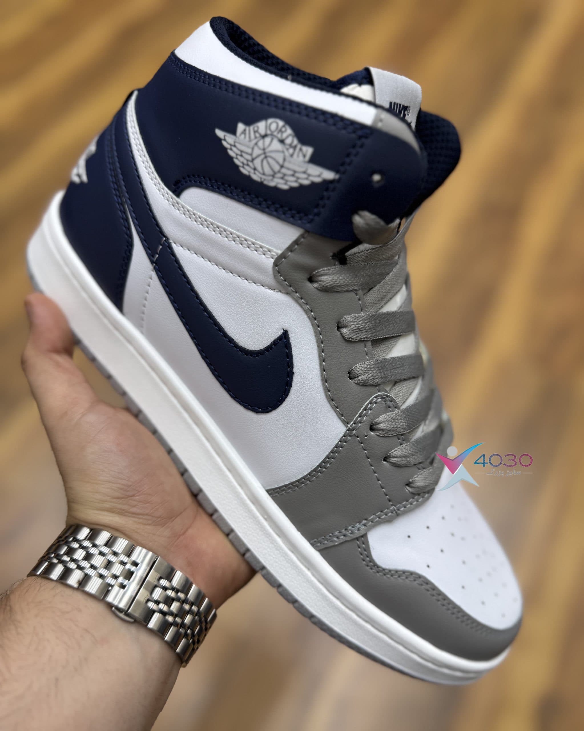 کتونی NIKE JORDAN1 نایک جردن وان ساق دار بزرگپا مردانه ( 7122 ) — تصویر ۶