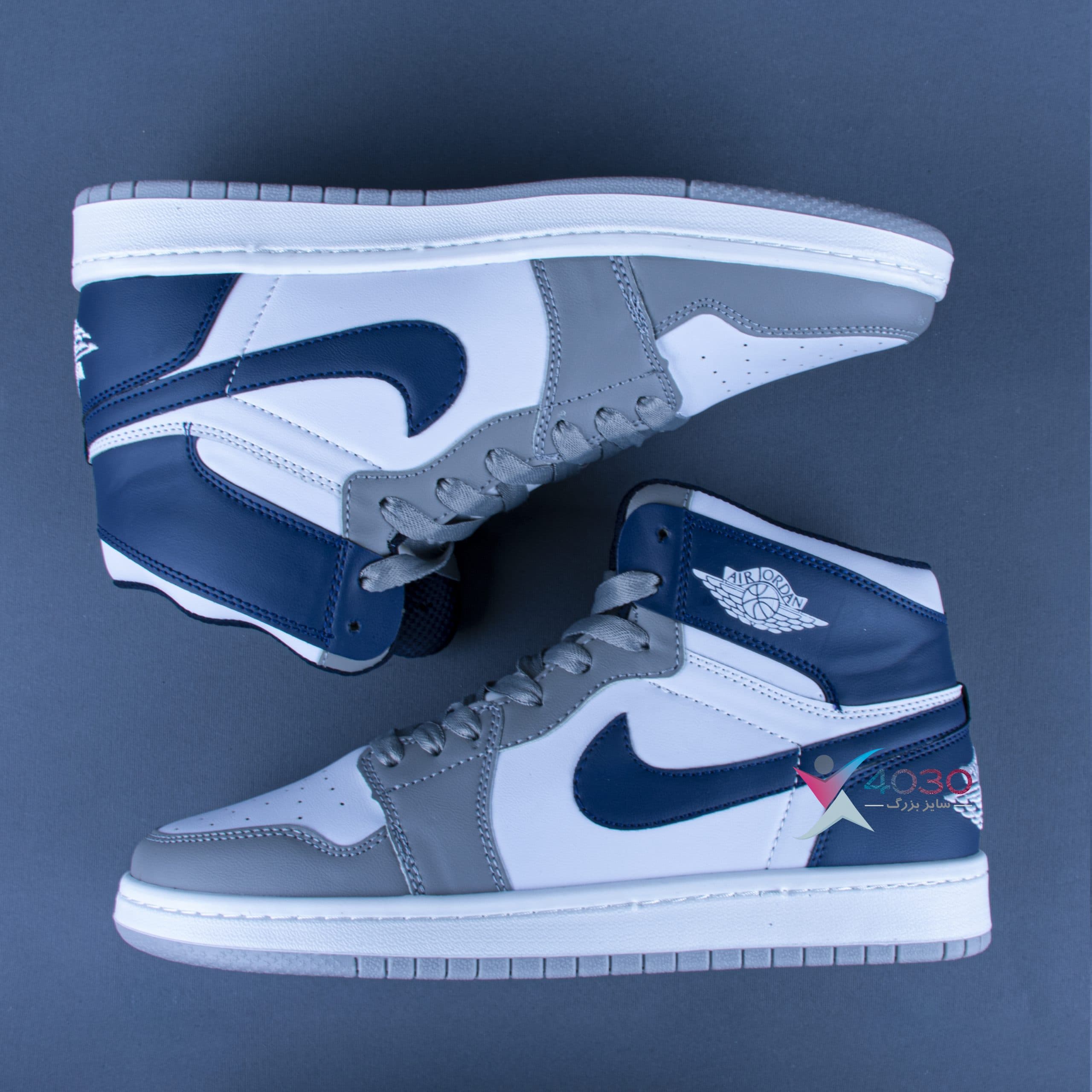کتونی NIKE JORDAN1 نایک جردن وان ساق دار بزرگپا مردانه ( 7122 ) — تصویر ۳