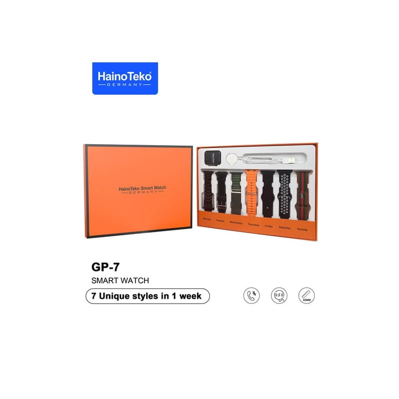 ساعت هوشمند Haino Teko GP-7 (اصلی)+گارانتی 18 ماهه✅ — تصویر ۶