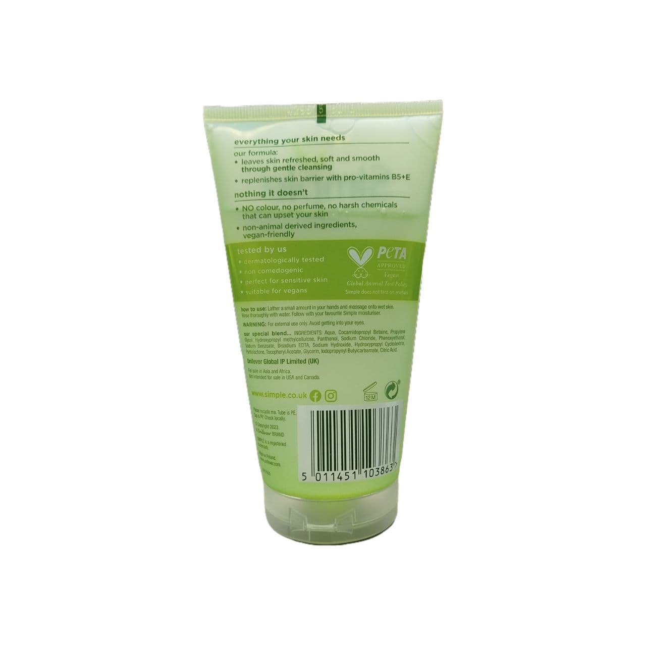 ژل شستشوی صورت مدل رفرشینگ حجم 150ml — تصویر ۲