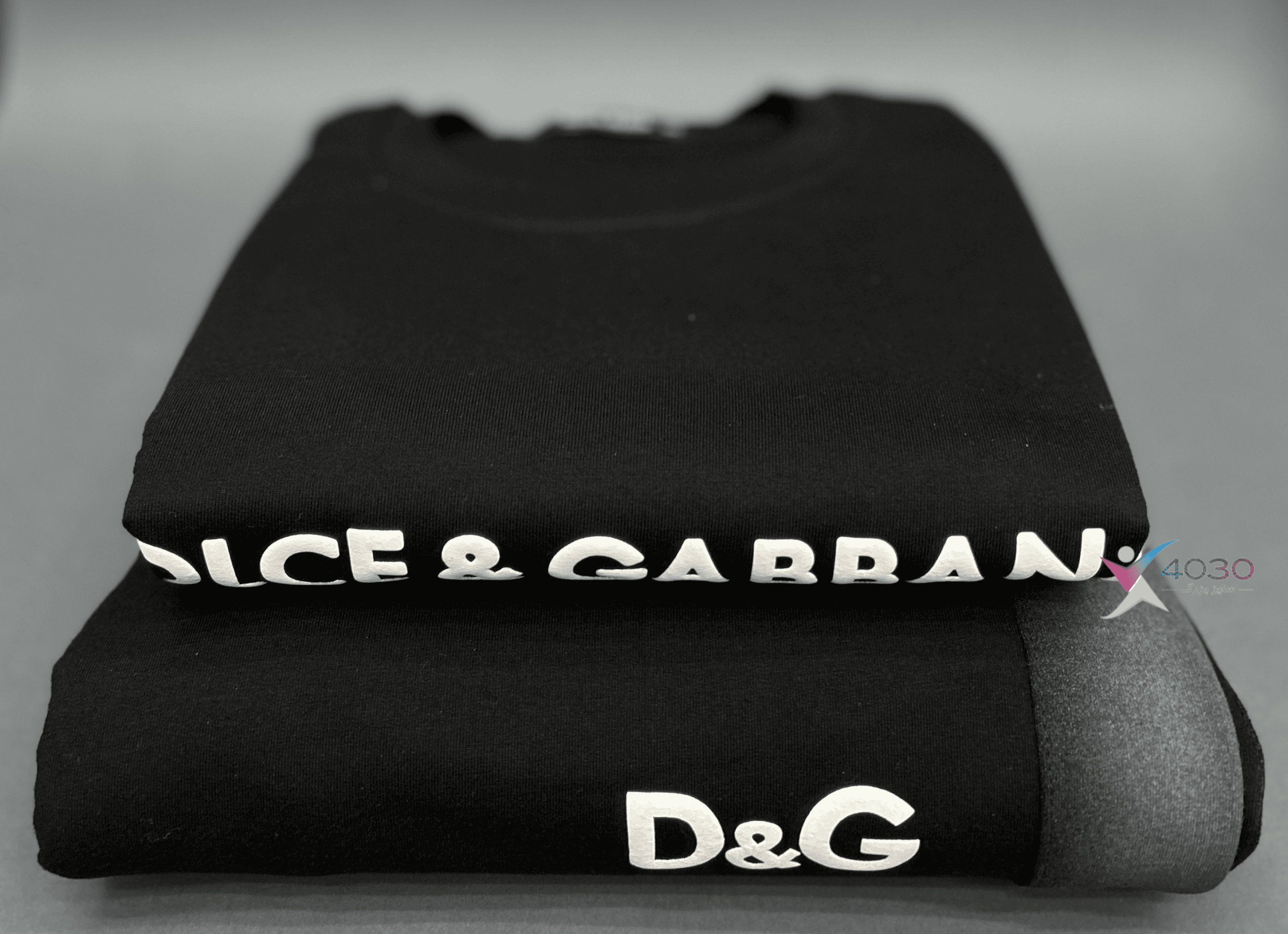 ست تیشرت و شلوار ماکان D&G سایز بزرگ مردانه ( 8323 ) — تصویر ۵