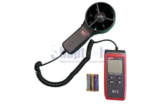 آنمومتر دیجیتال یونیتی UNI‑T UT363S بادسنج حرفه‌ای — تصویر ۴