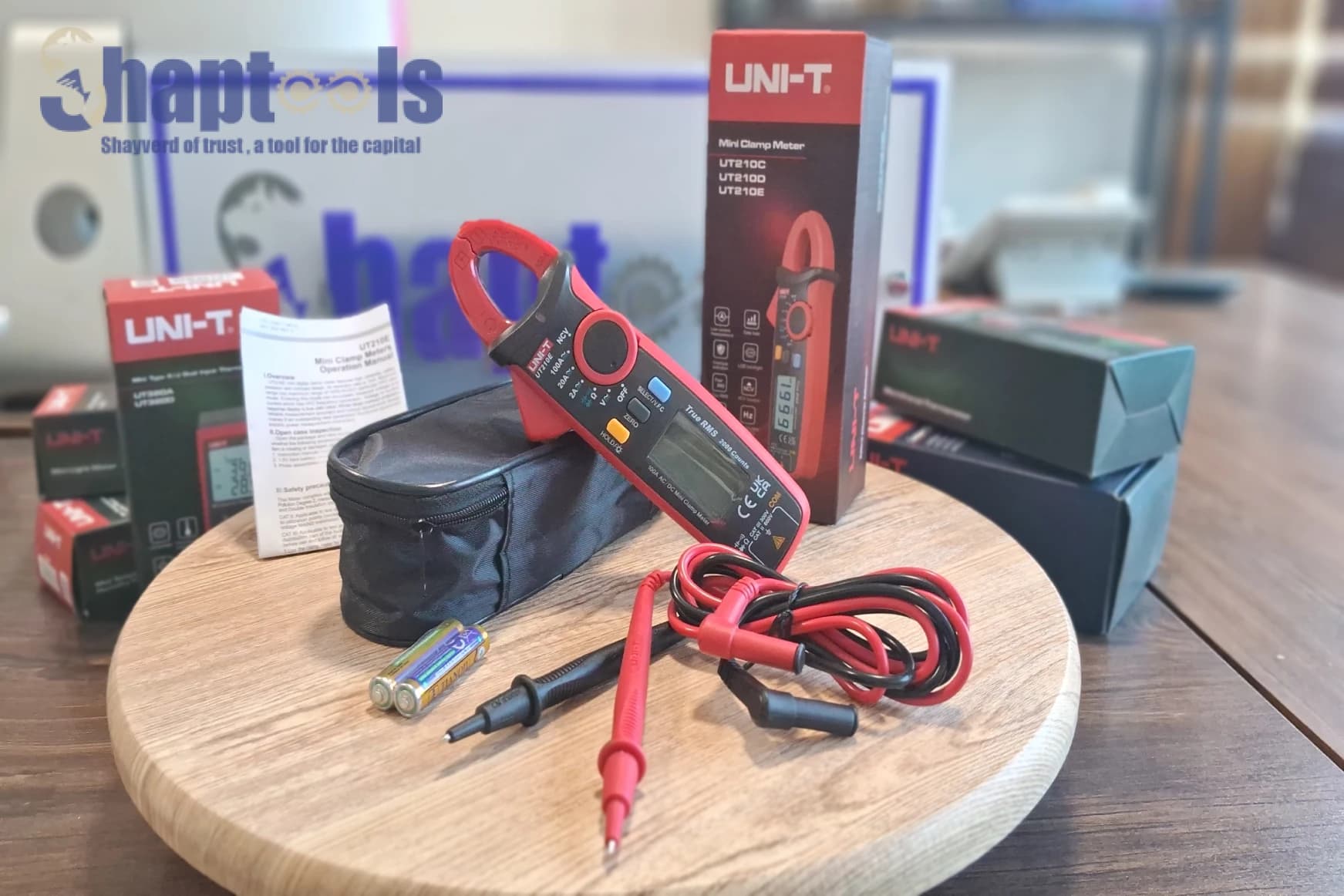 کلمپ متر دیجیتال یونیتی UNI-T UT210E -True RMS