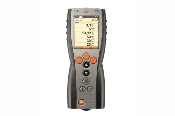 کنترل یونیت و نمایشگر پرتابل تستو testo 350 با بلوتوث و حافظه داخلی