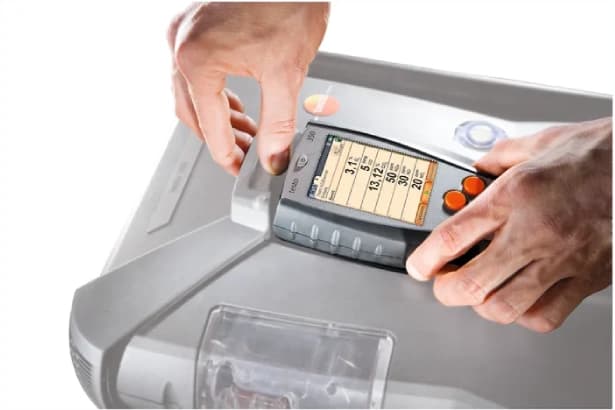 کنترل یونیت و نمایشگر پرتابل تستو testo 350 با بلوتوث و حافظه داخلی — تصویر ۴