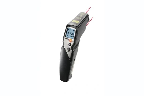 ترمومتر لیزری و تماسی تستو testo 830-T4 با اپتیک بالا (30:1)