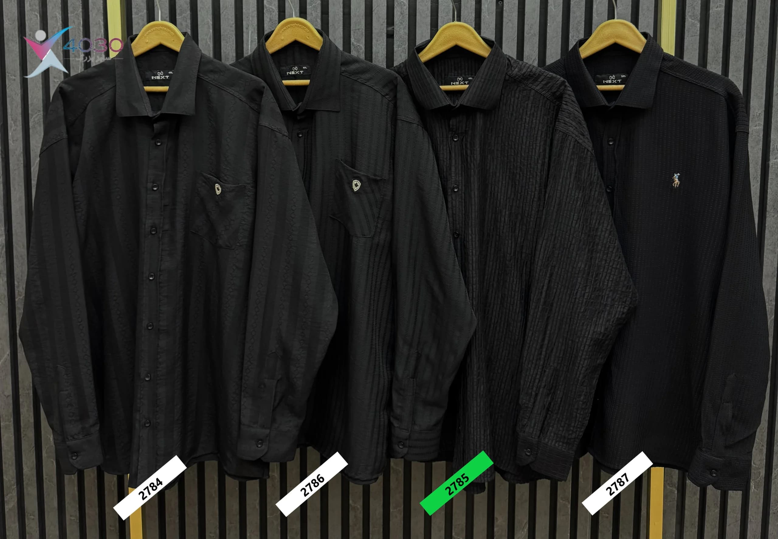 پیراهن کراش مراکشی pleated سایز بزرگ مردانه ( 2785 ) — تصویر ۴