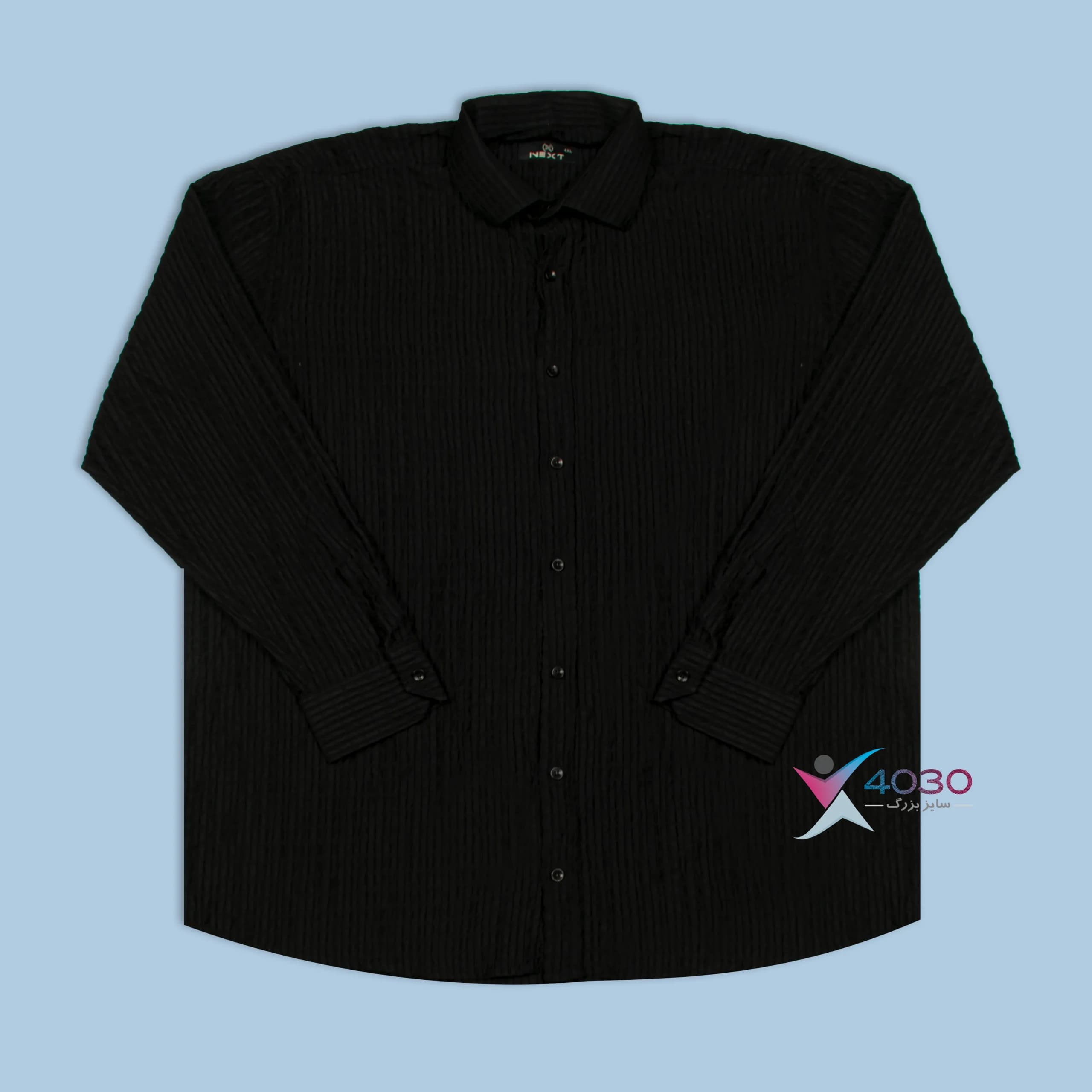 پیراهن کراش مراکشی pleated سایز بزرگ مردانه ( 2785 ) — تصویر ۲