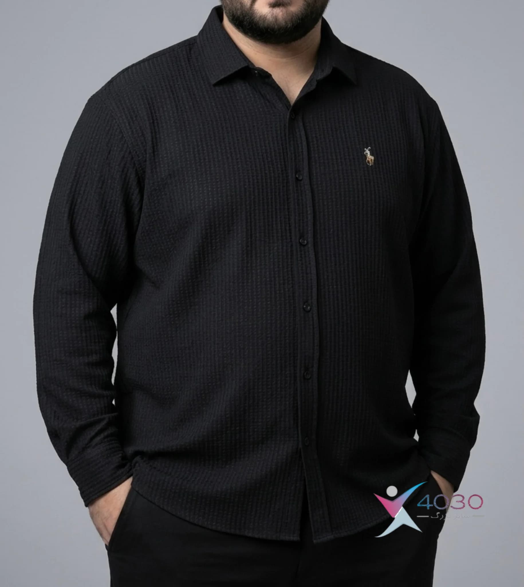 پیراهن u.s polo سایز بزرگ مردانه ( 2787 )