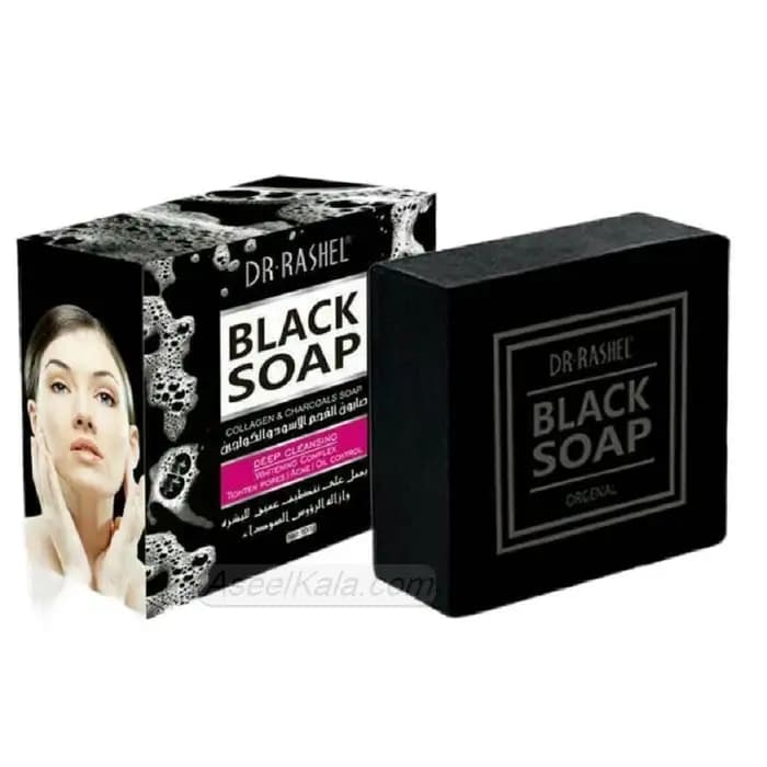 صابون دکتر راشل مدل Black وزن 100 گرم – Dr.Rashel