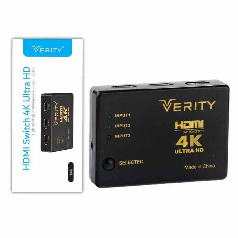 سوییج 1 به3 دستی VERITY HDMI — تصویر ۳