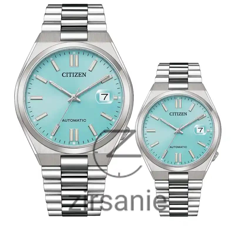 ساعت مچی سیتیزن سویوسا سیلور صفحه تیفانی (تک و ست) Citizen TSUYOSA Silver Tiffany Screen