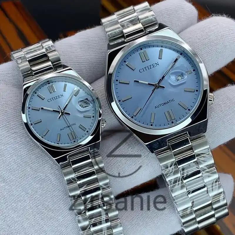ساعت مچی سیتیزن سویوسا سیلور صفحه تیفانی (تک و ست) Citizen TSUYOSA Silver Tiffany Screen — تصویر ۲
