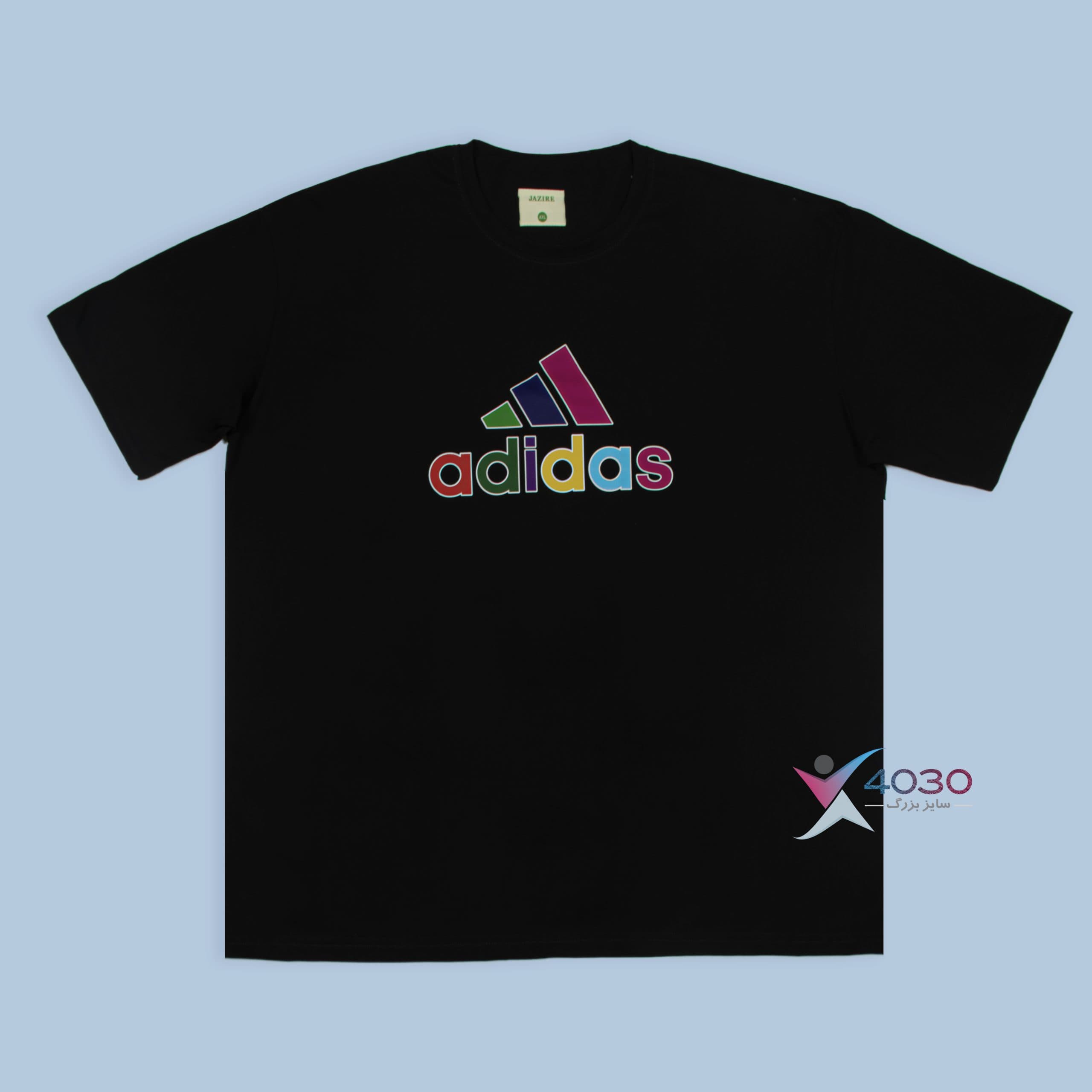 ست تیشرت و شلوارک adidas سایز بزرگ مردانه ( 8316 ) — تصویر ۳