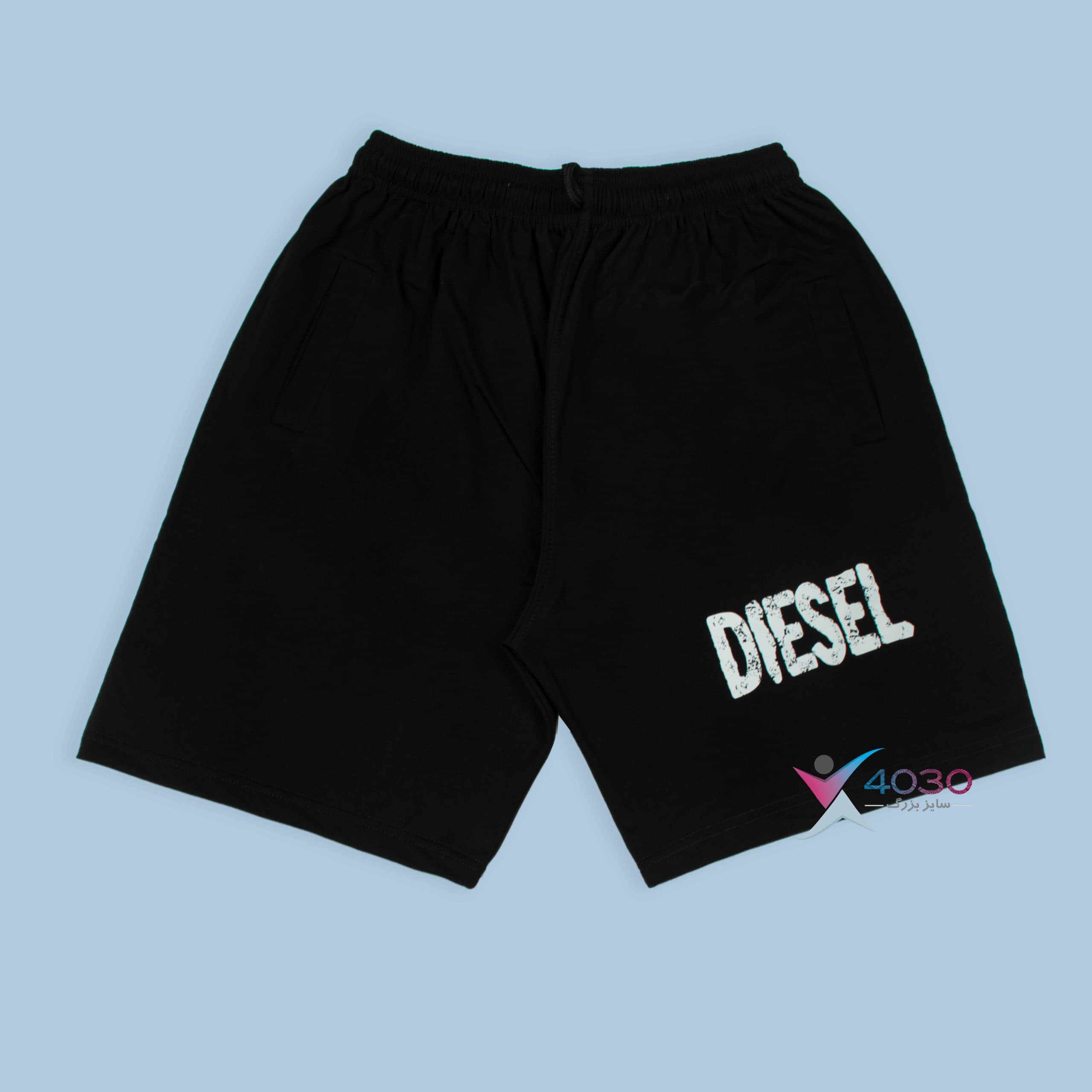 ست تیشرت و شلوارک DIESEL سایز بزرگ مردانه ( 8315 ) — تصویر ۴