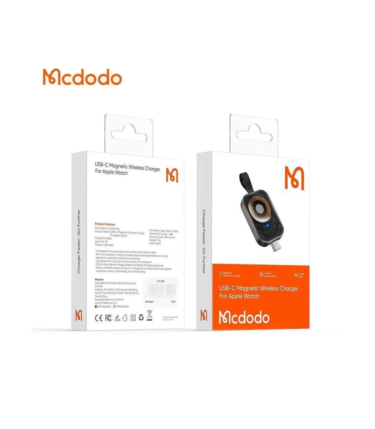 شارژر بی سیم اپل واچ Mcdodo CH-2062 — تصویر ۷