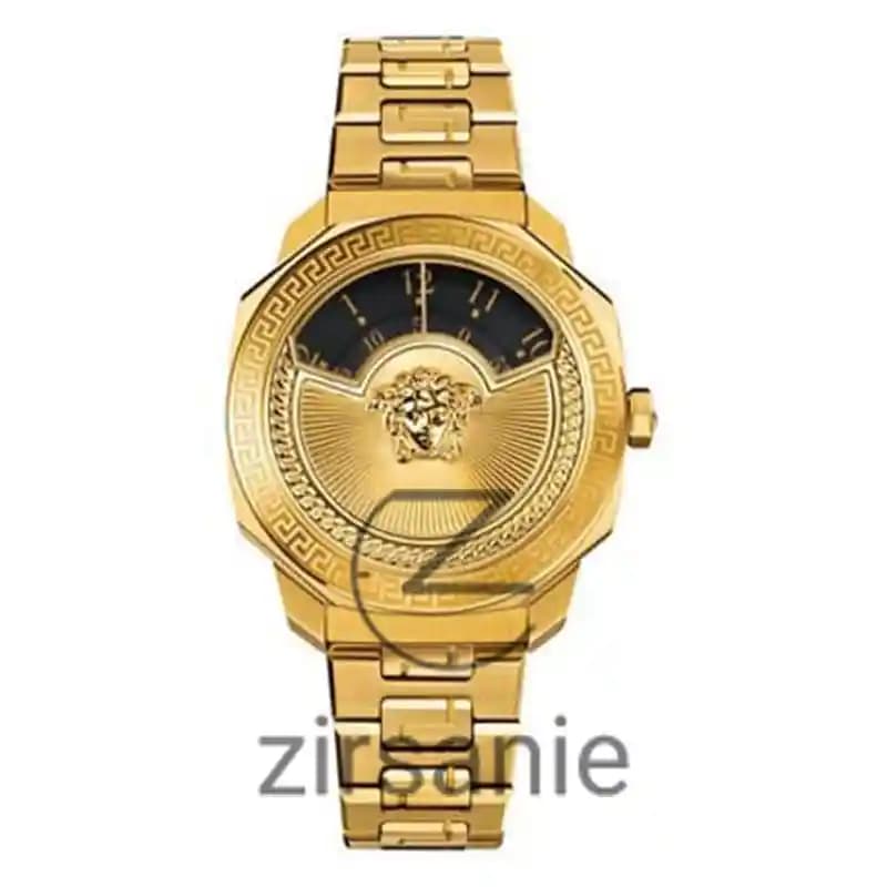 ساعت مچی ورساچه کنتوری طلایی صفحه مشکی (تک و ست) Versace Meter Gold Black Screen