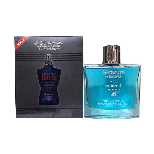 ادکلن اسمارت کالکشن کد 608 ژان پل گوتیه کلاسیک حجم 100 میل