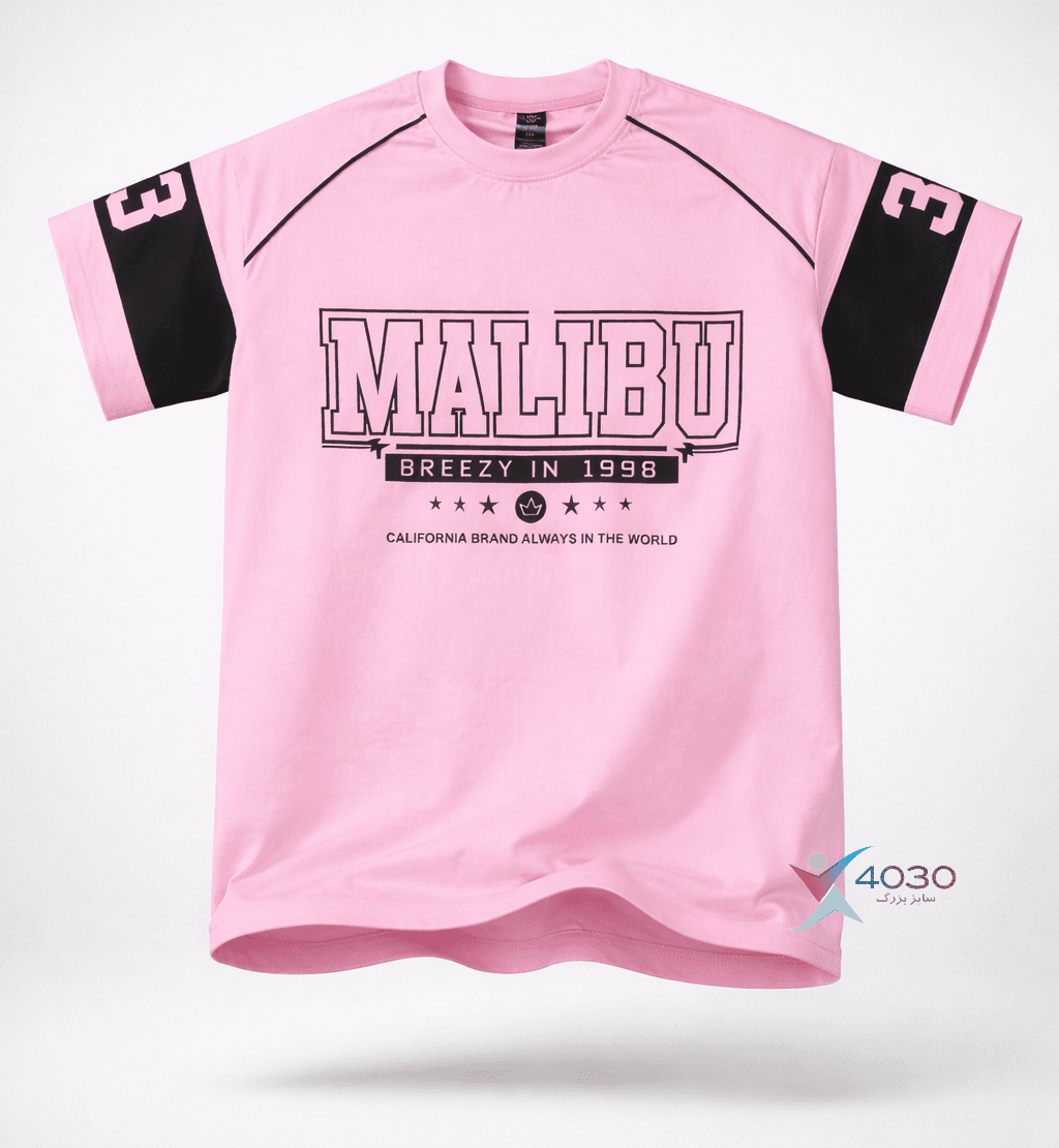 تیشرت MALIBU سایزبزرگ ( 756 ) — تصویر ۳