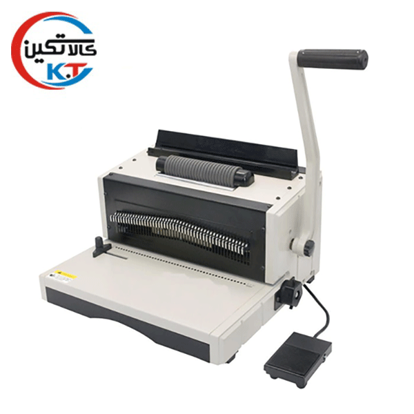 دستگاه صحافی مارپیچ مدل 8808 برند Ax-110