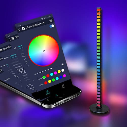 چراغ اکولایزر رقص نور مدل RGB — تصویر ۳