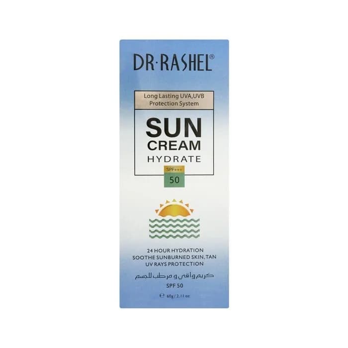 ضد آفتاب دکتر راشل SPF 50 مدل Hydrate حجم 60 میل – Dr Rashel