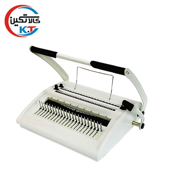 دستگاه صحافی سه کاره دوبل و مارپیچ و پلاستیک مدل Ax-400