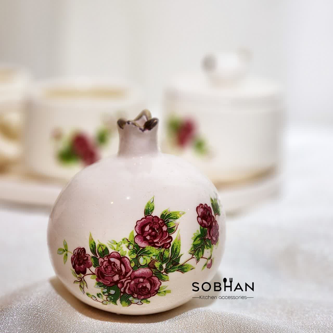 تندیس انار لب طلا