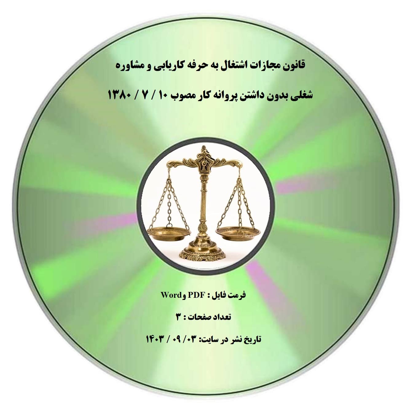 قانون مجازات اشتغال به حرفه کاریابی و مشاوره شغلی بدون داشتن پروانه کار