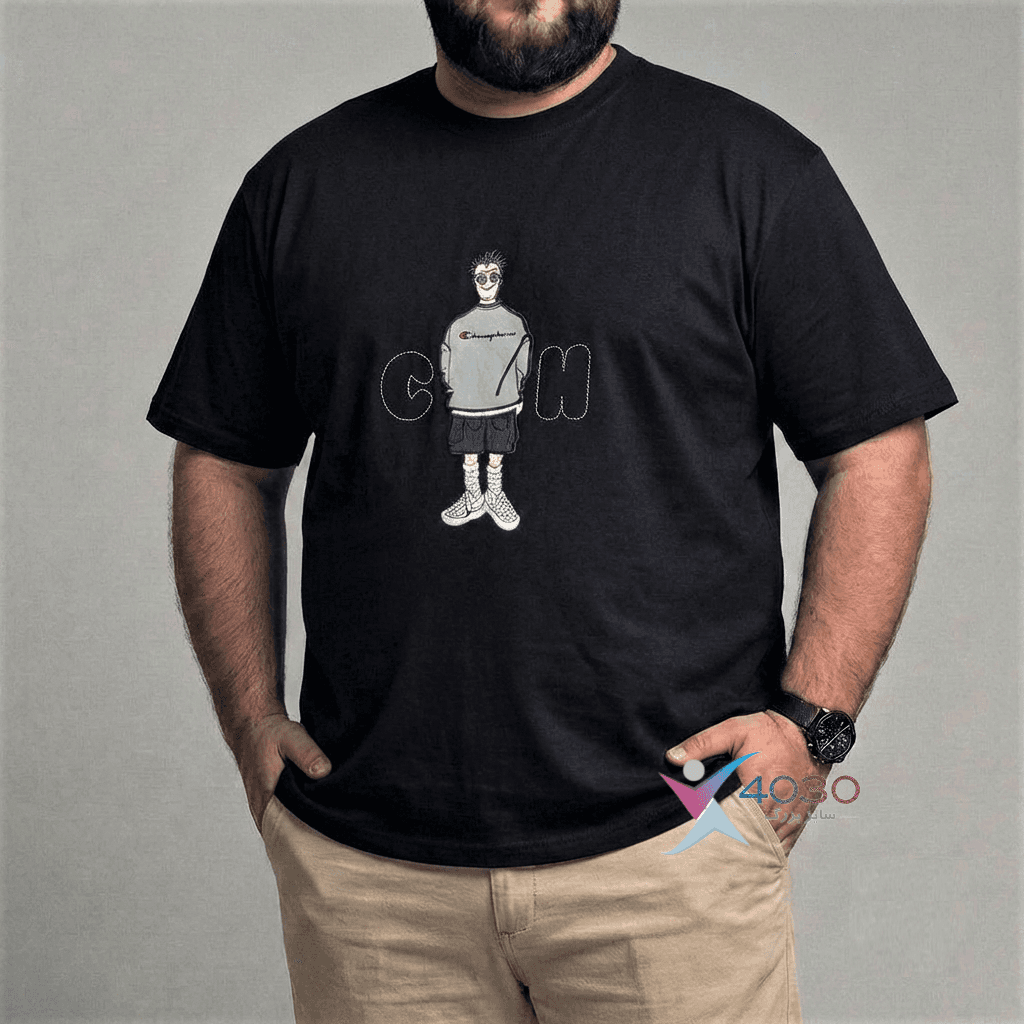تیشرت MAN سایزبزرگ ( 721 ) — تصویر ۳