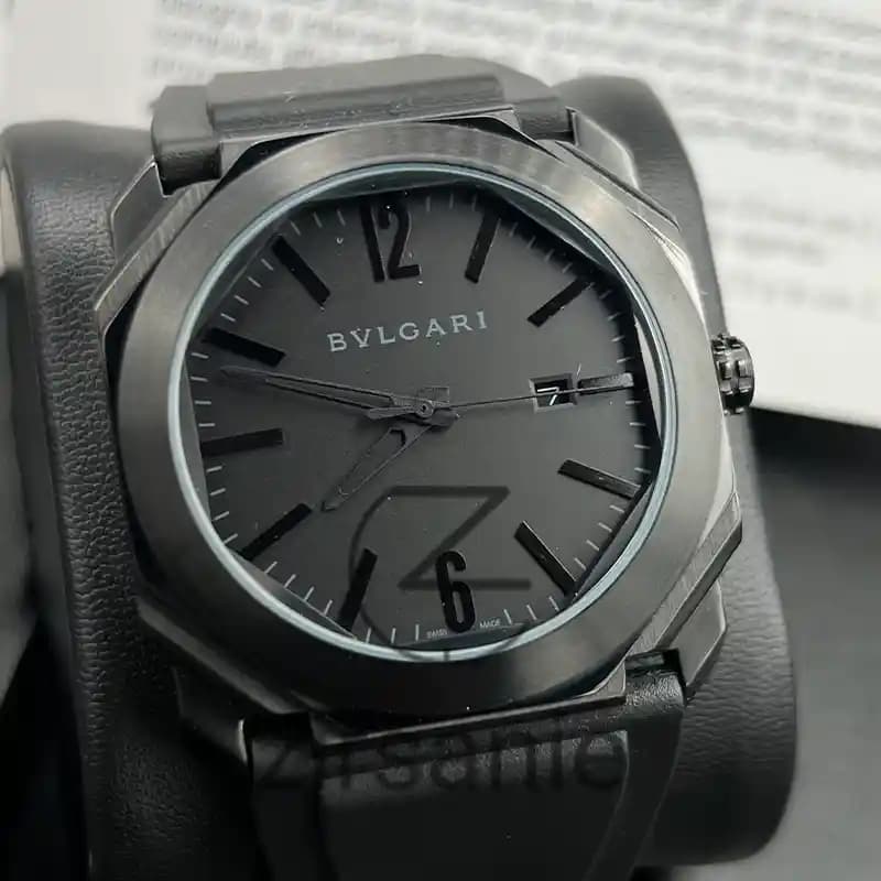 ساعت مچی مردانه بولگاری اوکتو روما فول مشکی Bulgari Octo Roma Full Blck — تصویر ۴