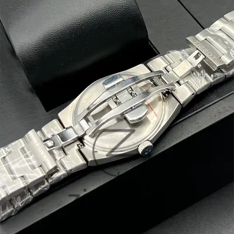 ساعت مچی مردانه تیسوت پی ار ایکس سیلور صفحه سبز Tissot Prx Silver Green Screen — تصویر ۷