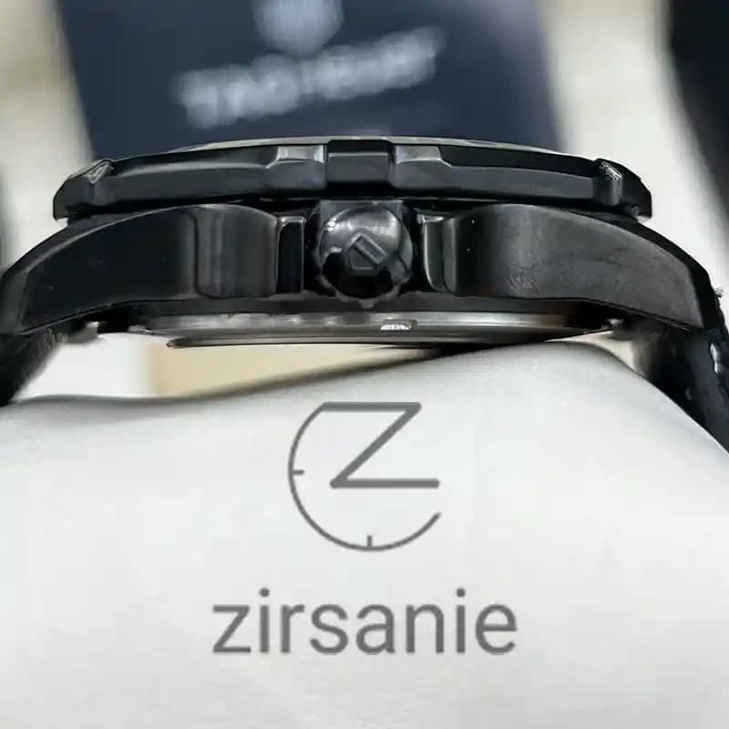 ساعت مچی مردانه تگ هویر کالیبره 5 اتوماتیک مشکی Tag Heuer Calibre 5 Automatic Black — تصویر ۶
