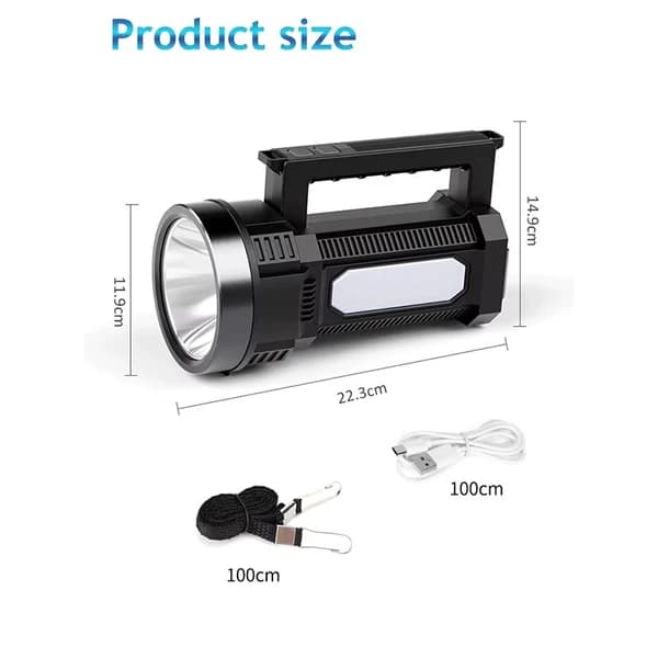 چراغ قوه دستی ویداسی مدل WD-5022A — تصویر ۲