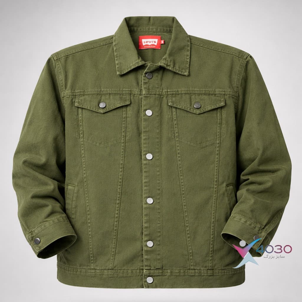 کت کتان LEVI’S سایزبزرگ ( 5327 ) — تصویر ۷