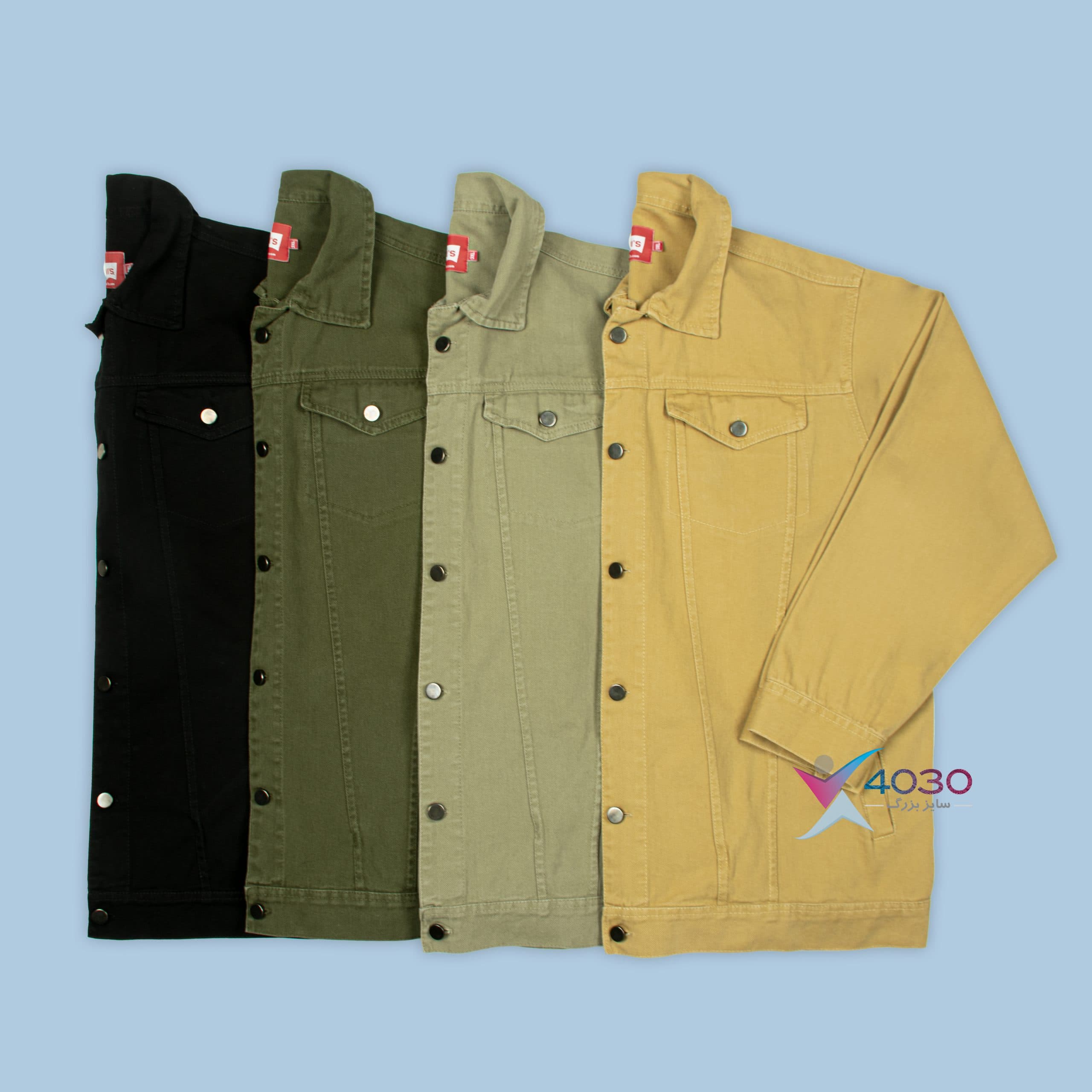 کت کتان LEVI’S سایزبزرگ ( 5327 )
