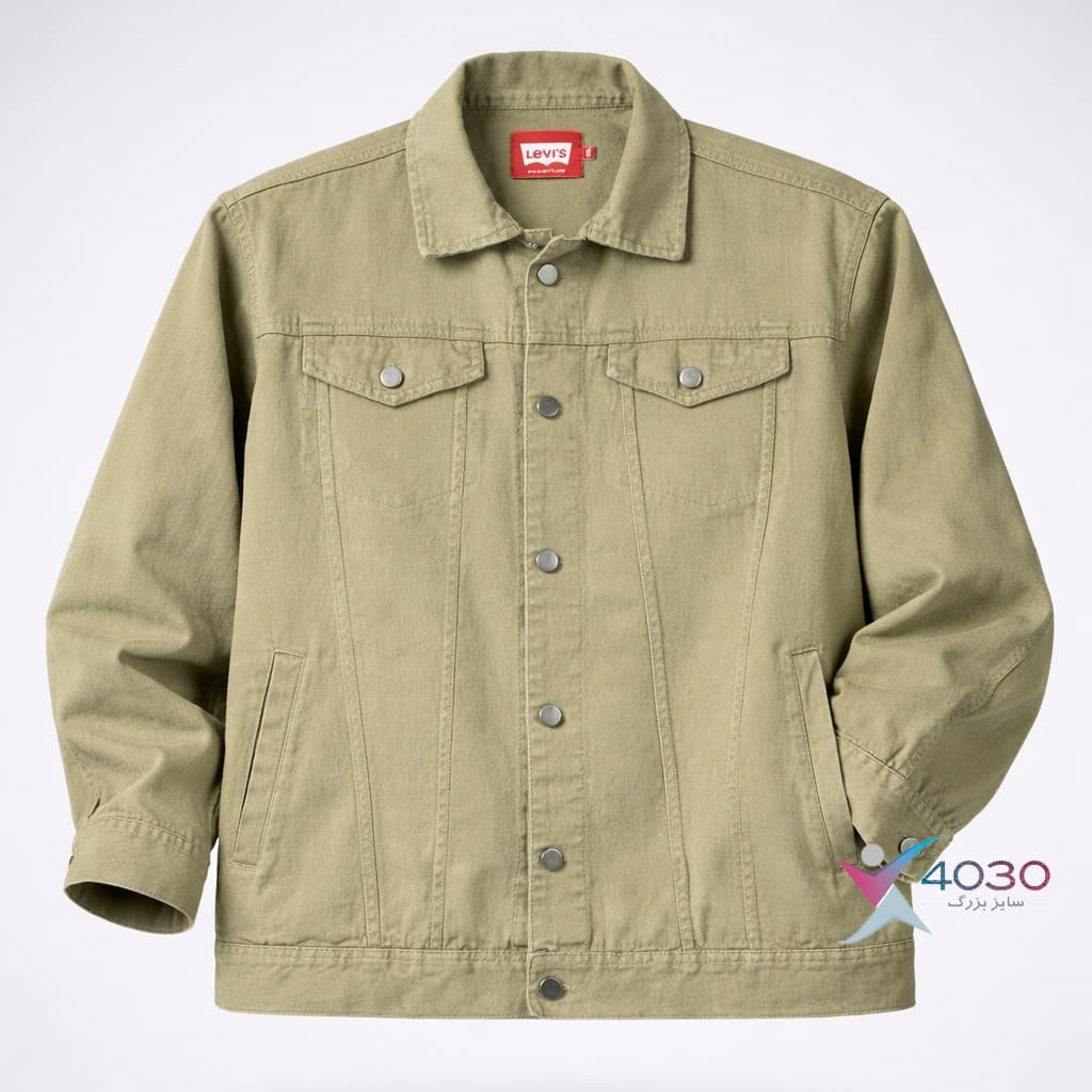 کت کتان LEVI’S سایزبزرگ ( 5327 ) — تصویر ۶