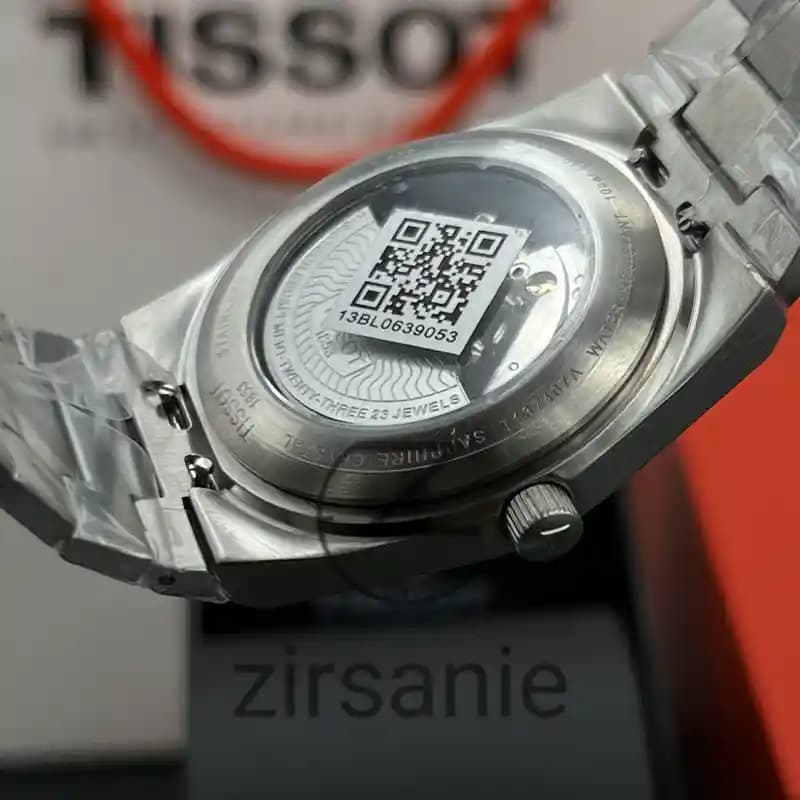 ساعت مچی مردانه تیسوت اتومات سیلور صفحه سفید Tissot PRX Powermatic 80 Automat Silver White — تصویر ۴