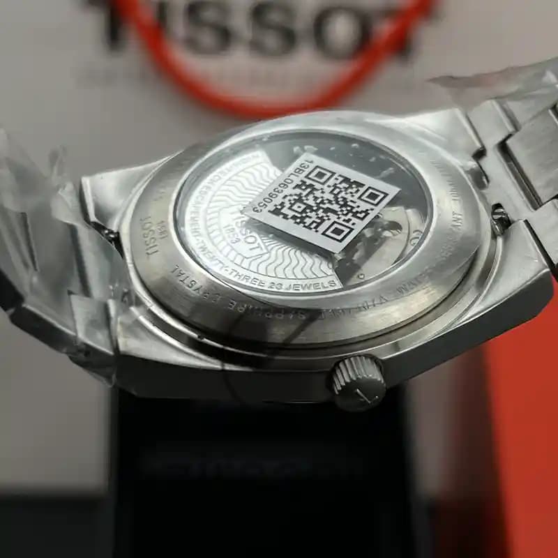 ساعت مچی مردانه تیسوت اتومات سیلور صفحه مشکی Tissot PRX Powermatic 80 Automat Silver Black — تصویر ۶