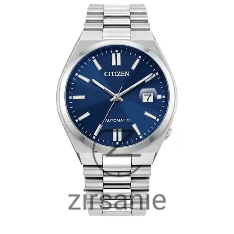 ساعت مچی مردانه سیتیزن سویوسا اتوماتیک سیلور صفحه آبی Citizen TSUYOSA Automatic Silver Blue Screen