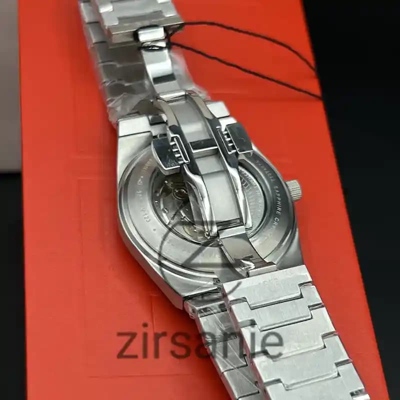 ساعت مچی مردانه تیسوت اتومات سیلور صفحه سبز Tissot PRX Powermatic 80 Automat Silver Green — تصویر ۷