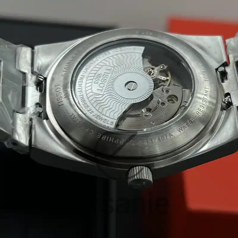 ساعت مچی مردانه تیسوت اتومات سیلور صفحه سبز Tissot PRX Powermatic 80 Automat Silver Green — تصویر ۶