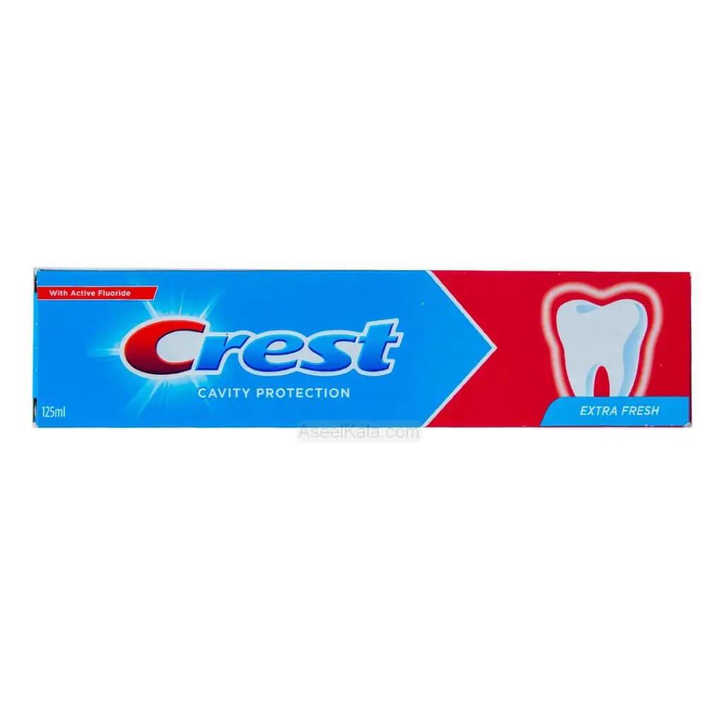 خمیر دندان کرست مدل Extra Fresh آلمانی 125 میل – Crest