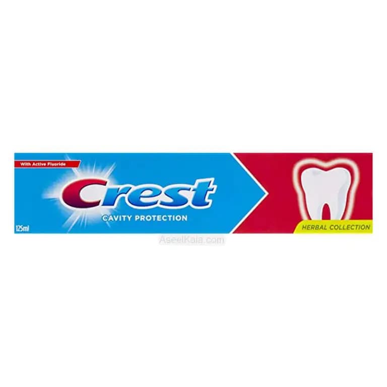 خمیر دندان کرست مدل Herbal Collection آلمانی 125 میل – Crest
