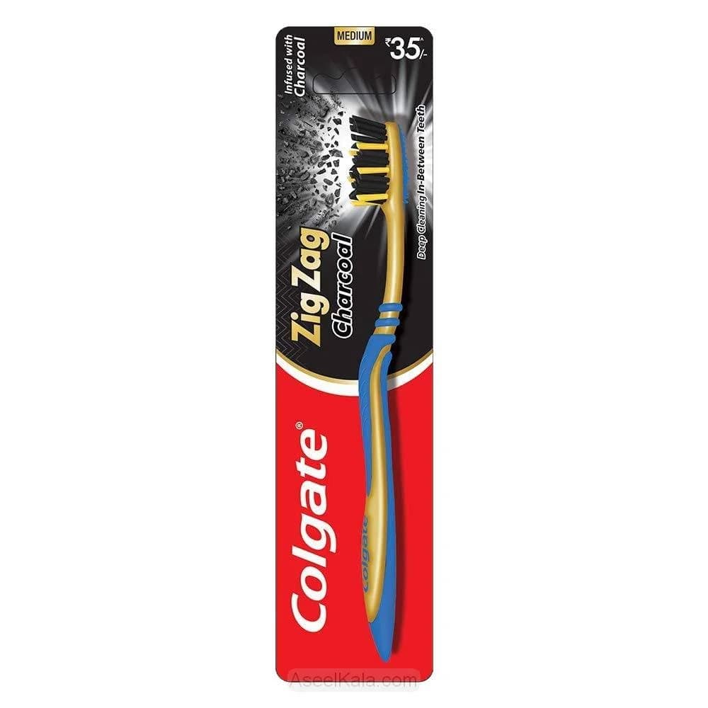 مسواک کلگیت مدل Colgate – Zigzang Charcoal