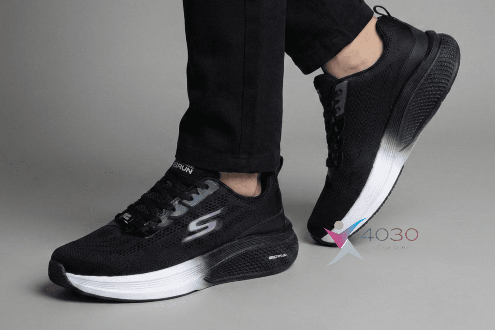 کتونی SKECHERS GORUN اسکیچرز بزرگپا ( 7101 ) — تصویر ۳