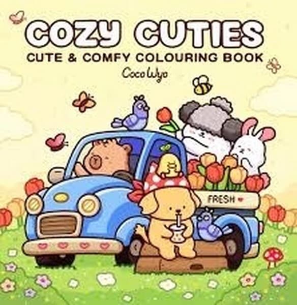 کتاب رنگ آمیزی COZY CUTIES لانگو